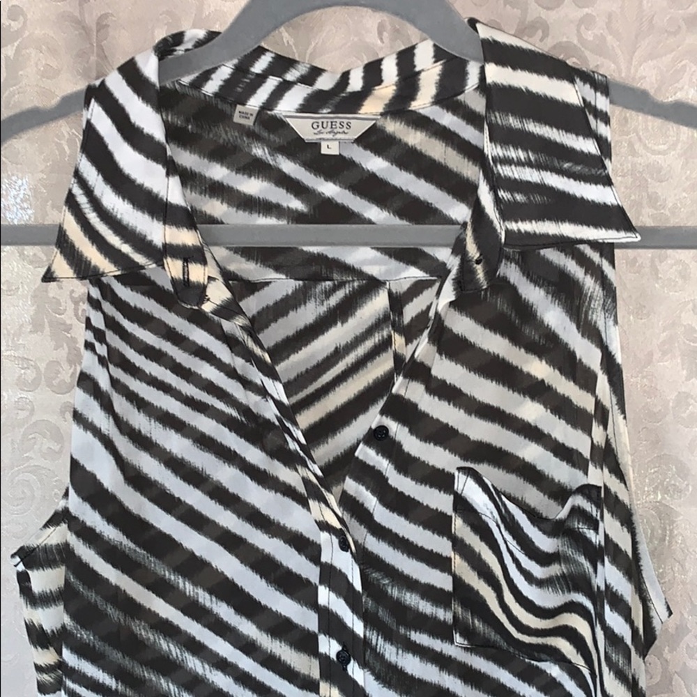 Sheer Guess top